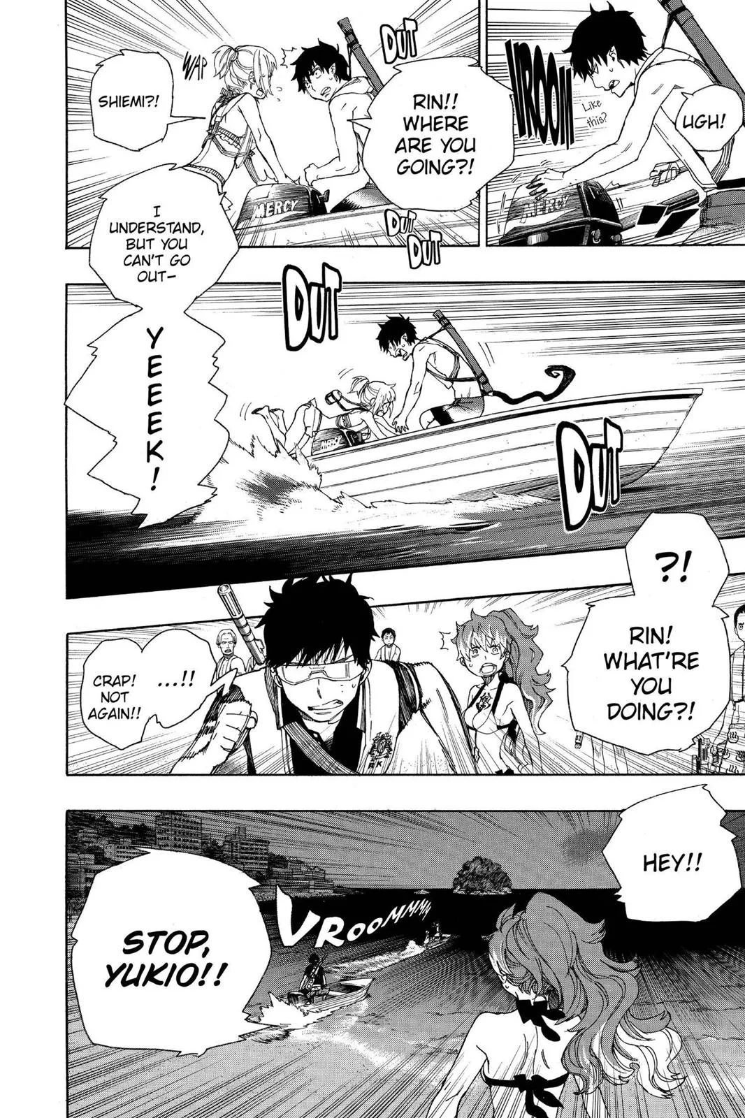 Blue Exorcist, chapter 35, page 25