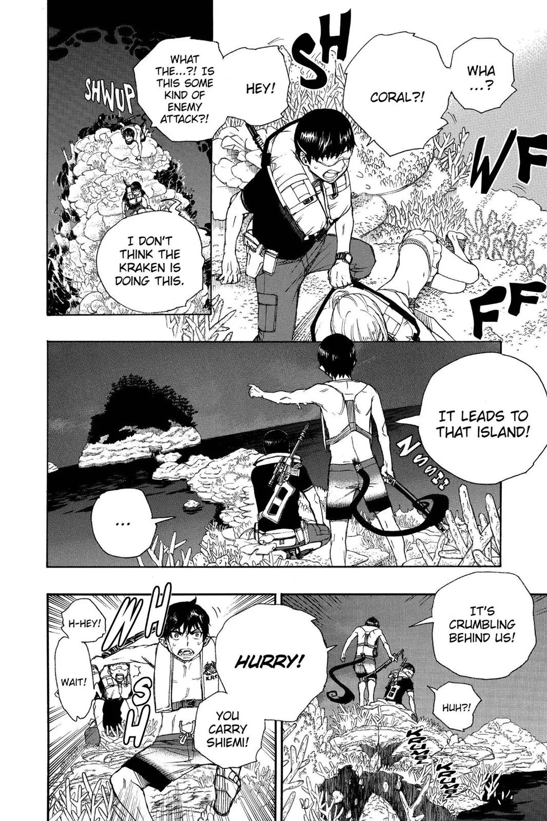Blue Exorcist, chapter 36, page 2