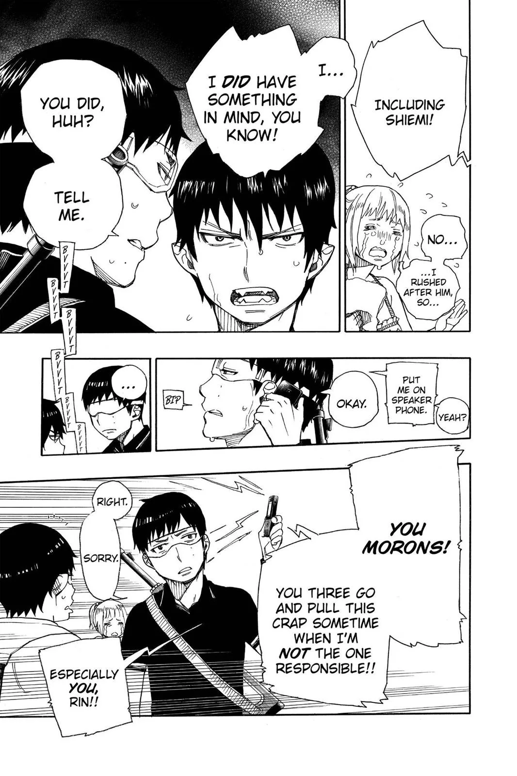 Blue Exorcist, chapter 36, page 7
