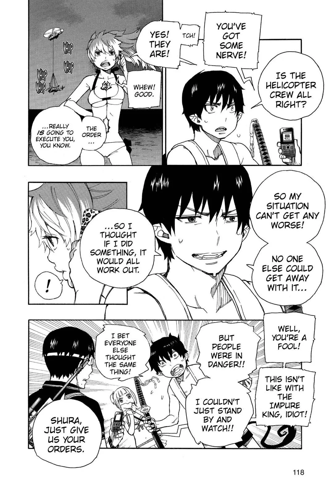 Blue Exorcist, chapter 36, page 8