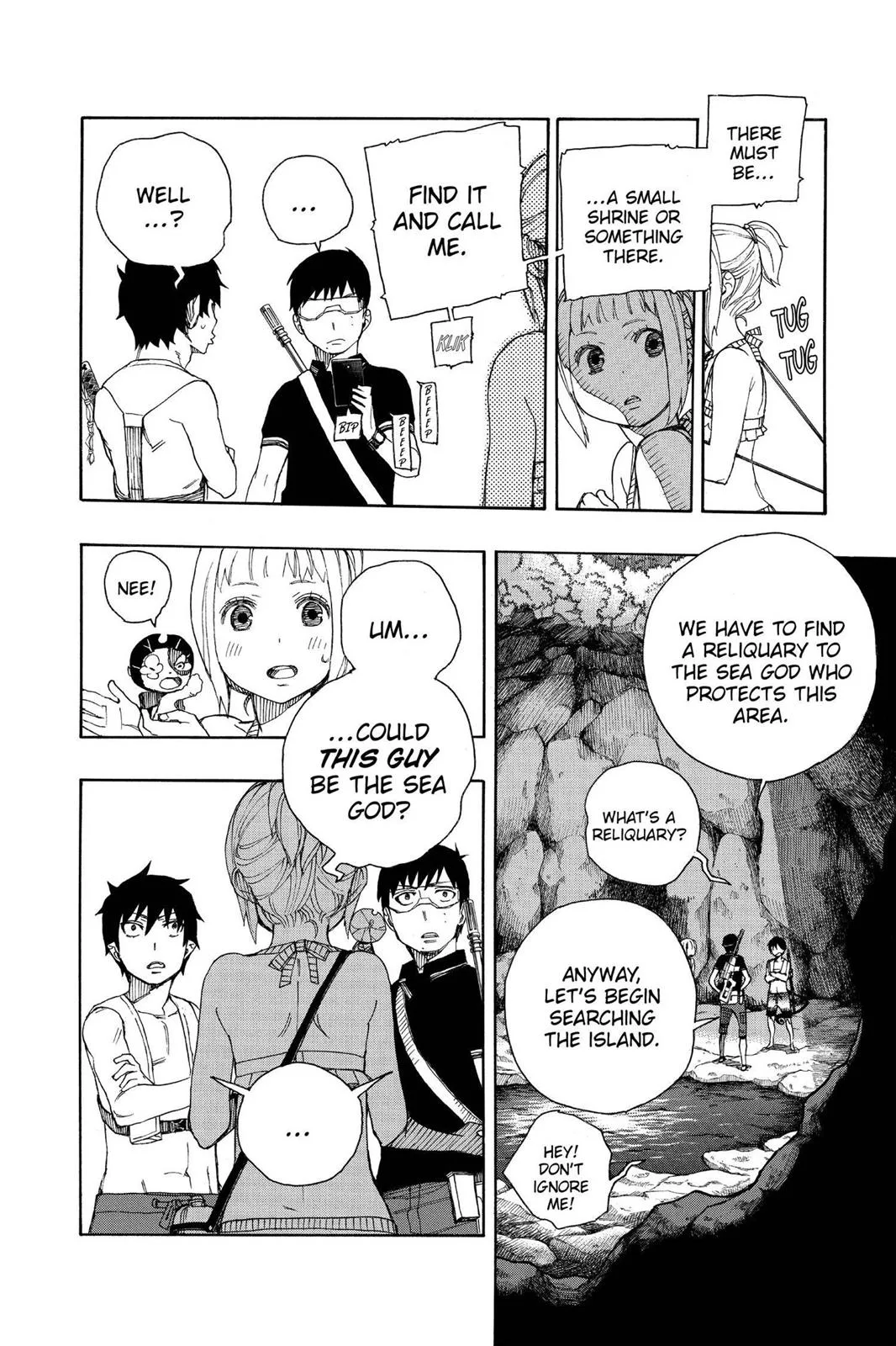Blue Exorcist, chapter 36, page 10