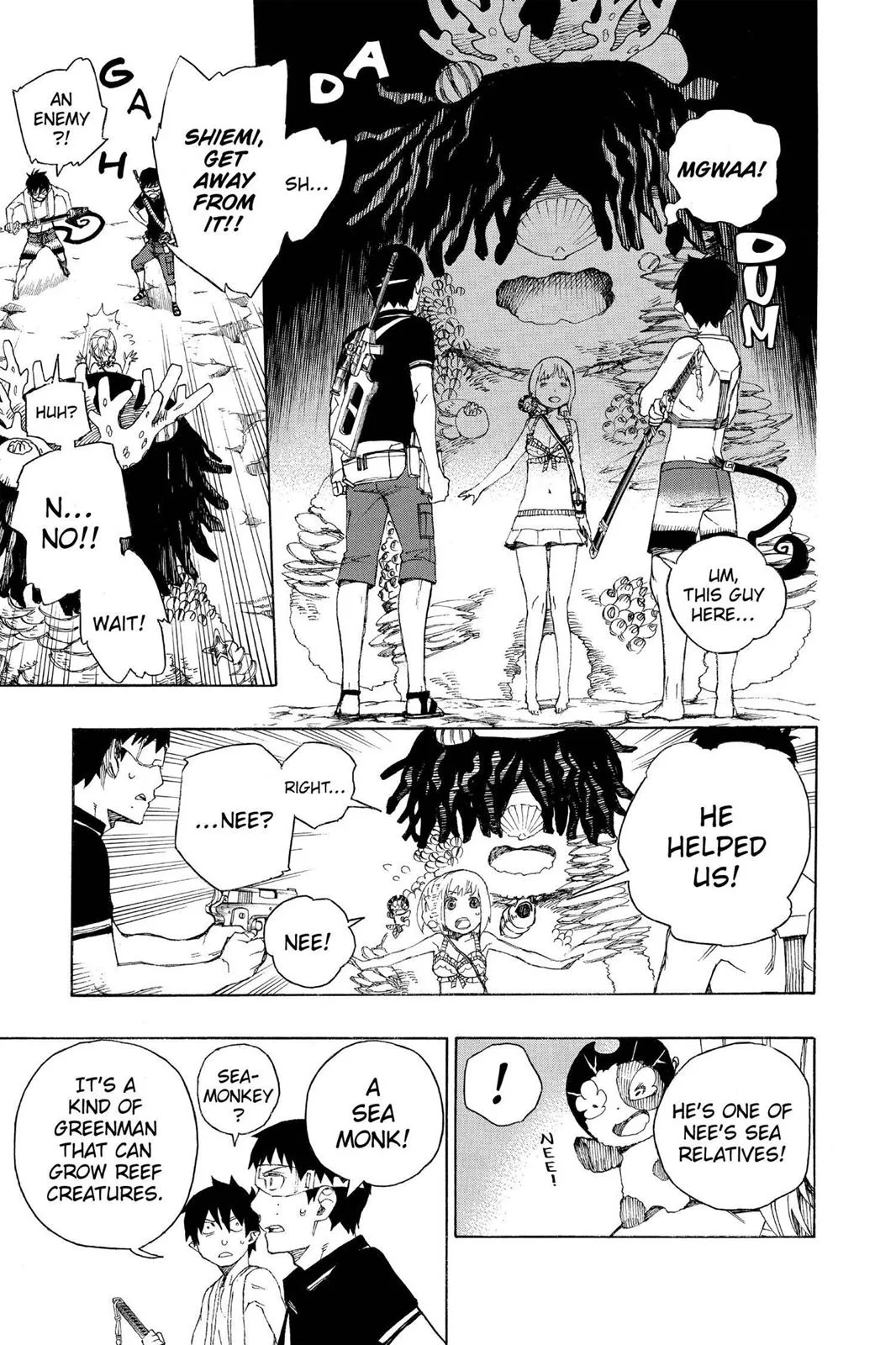 Blue Exorcist, chapter 36, page 11