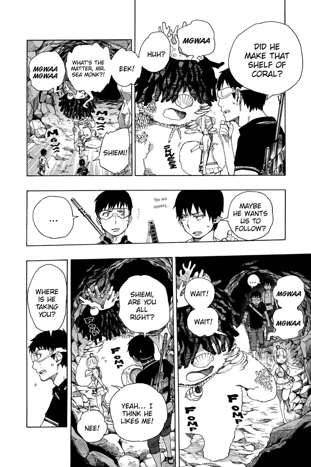 Blue Exorcist, chapter 36, page 12