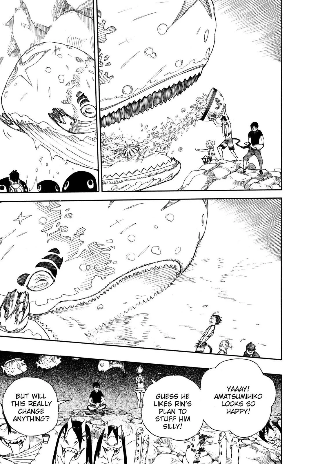 Blue Exorcist, chapter 36, page 21