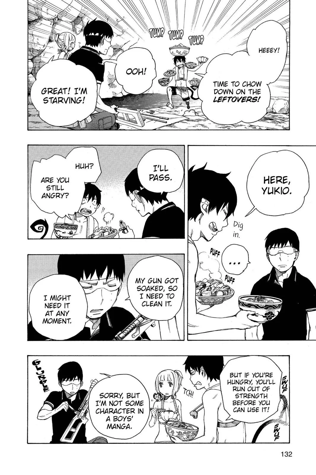 Blue Exorcist, chapter 36, page 22