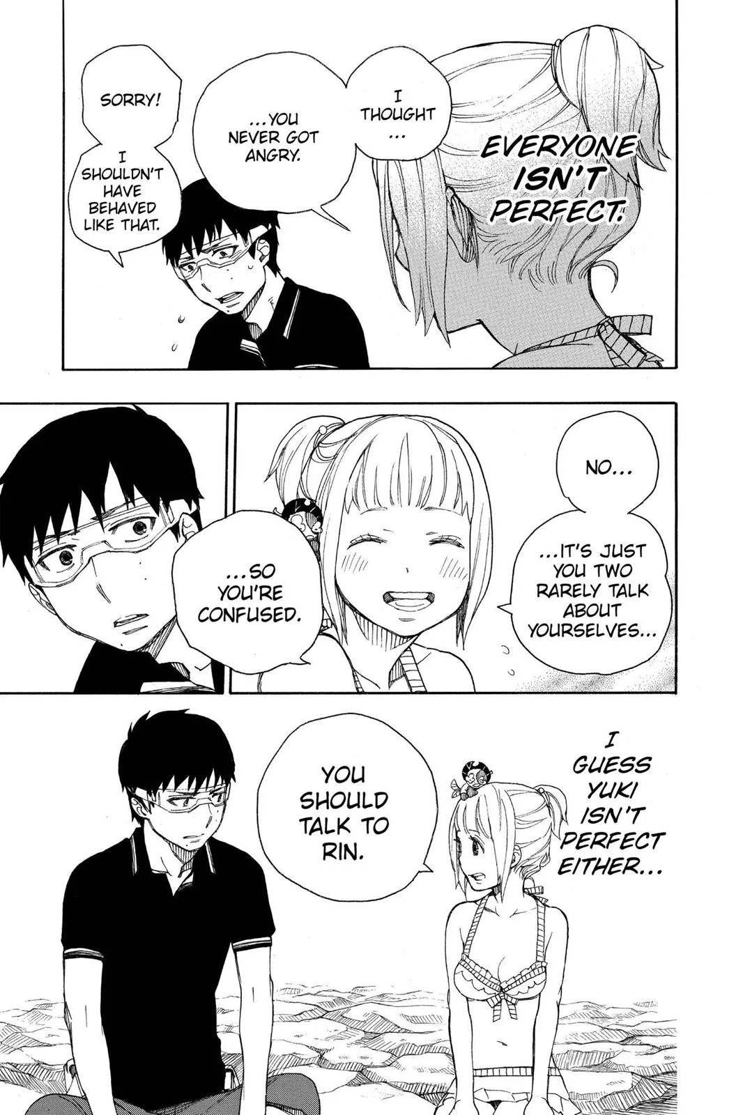 Blue Exorcist, chapter 36, page 27