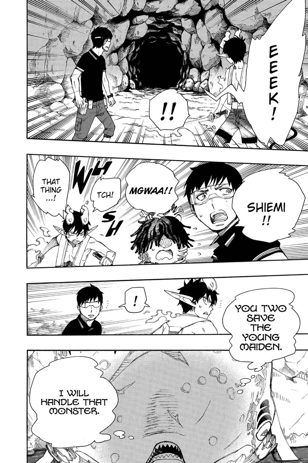 Blue Exorcist, chapter 36, page 34