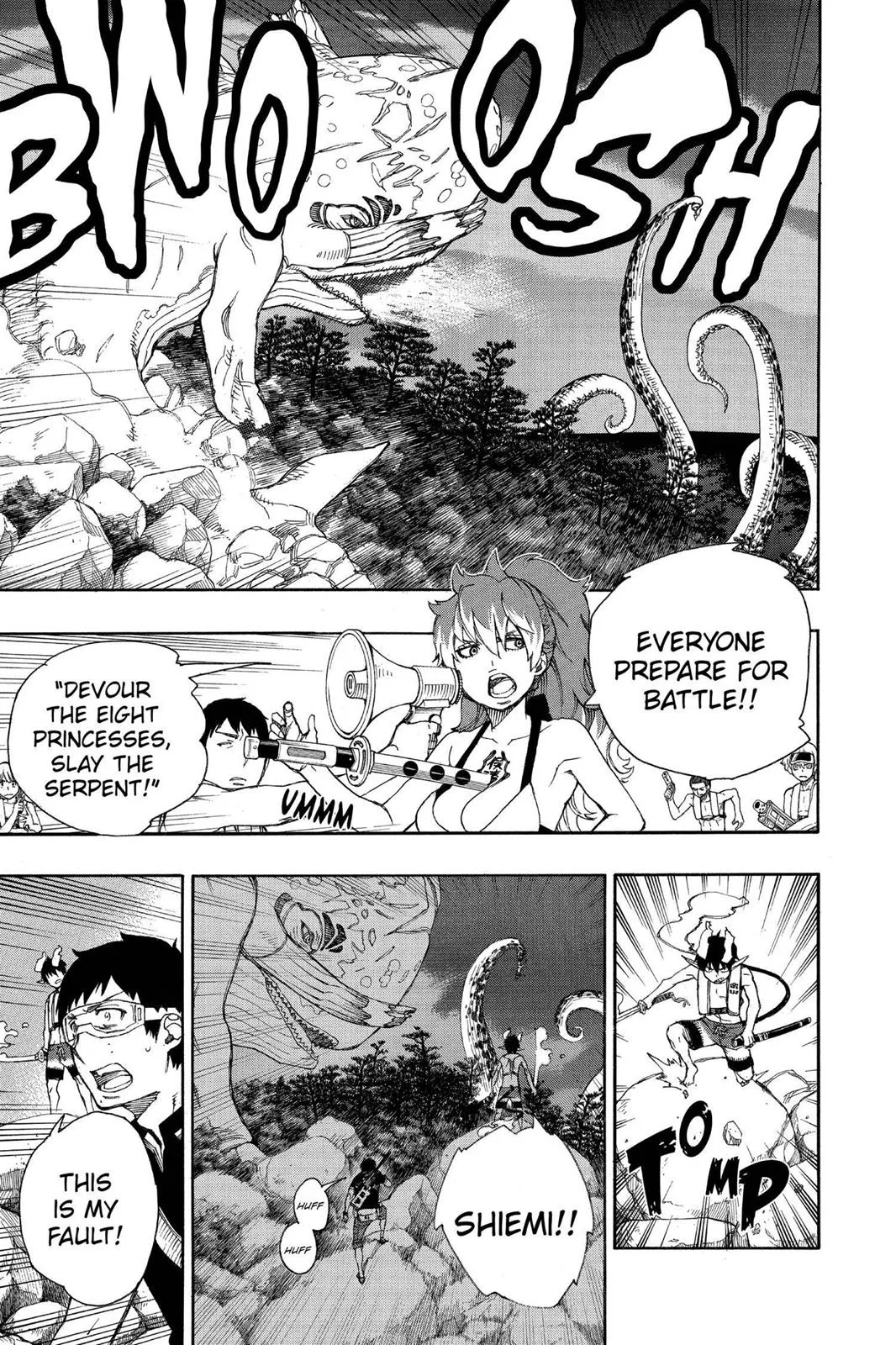 Blue Exorcist, chapter 37, page 3