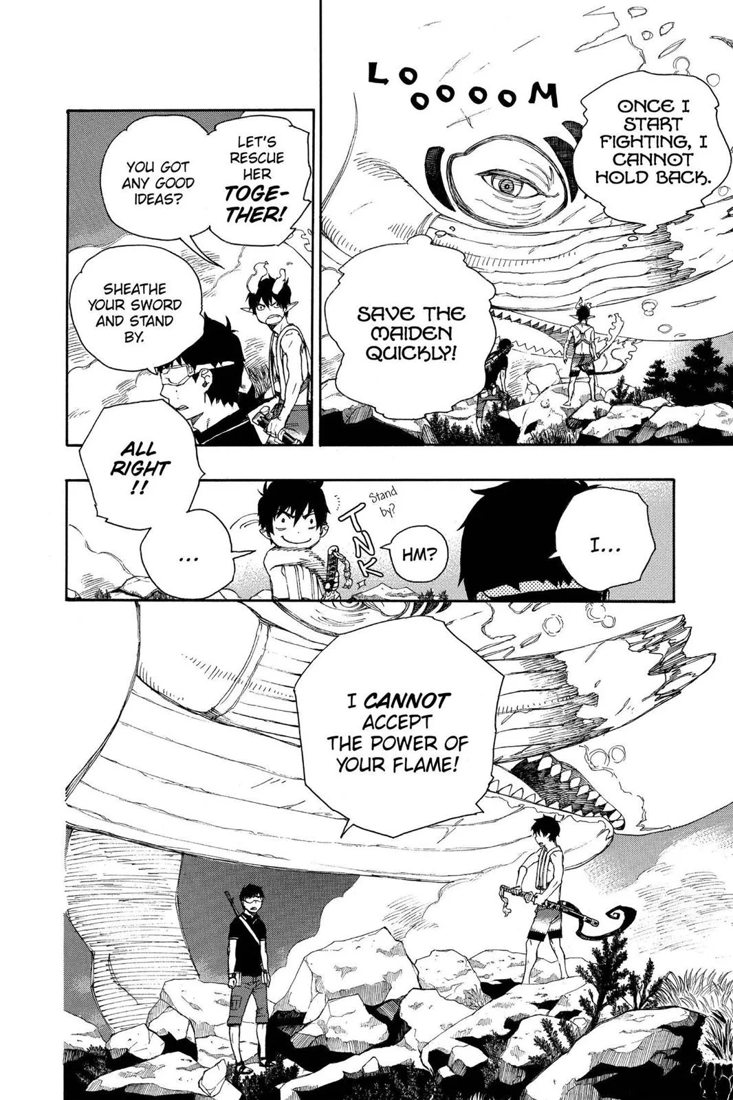 Blue Exorcist, chapter 37, page 4
