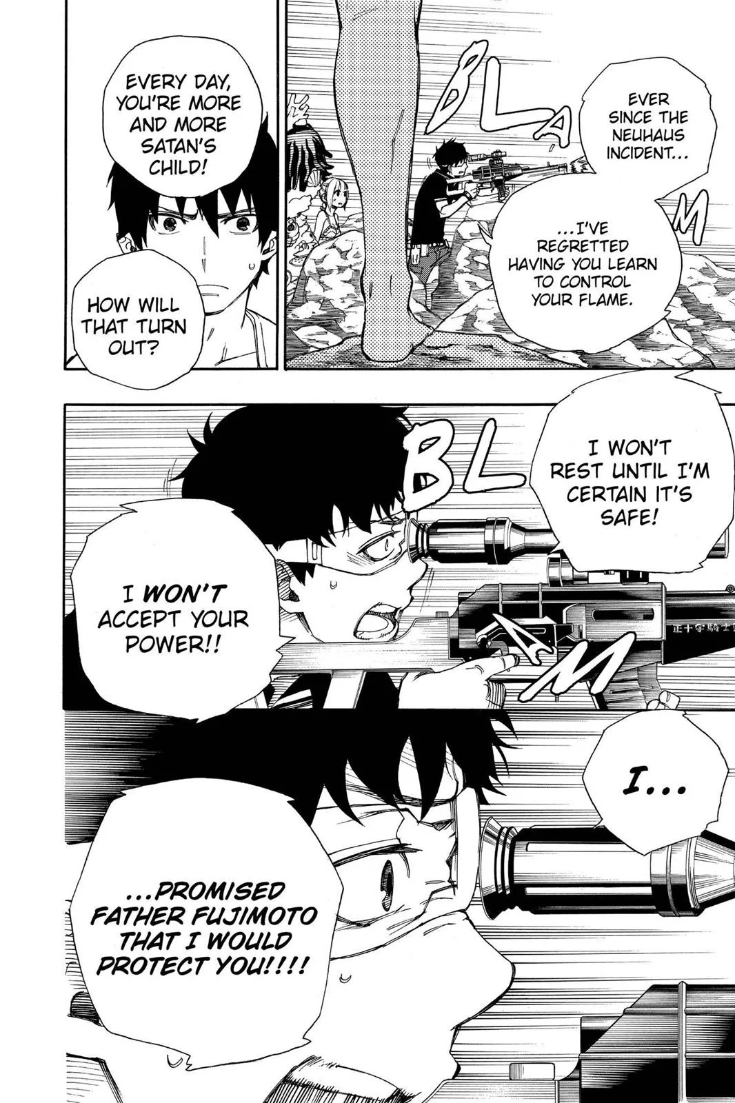 Blue Exorcist, chapter 37, page 19