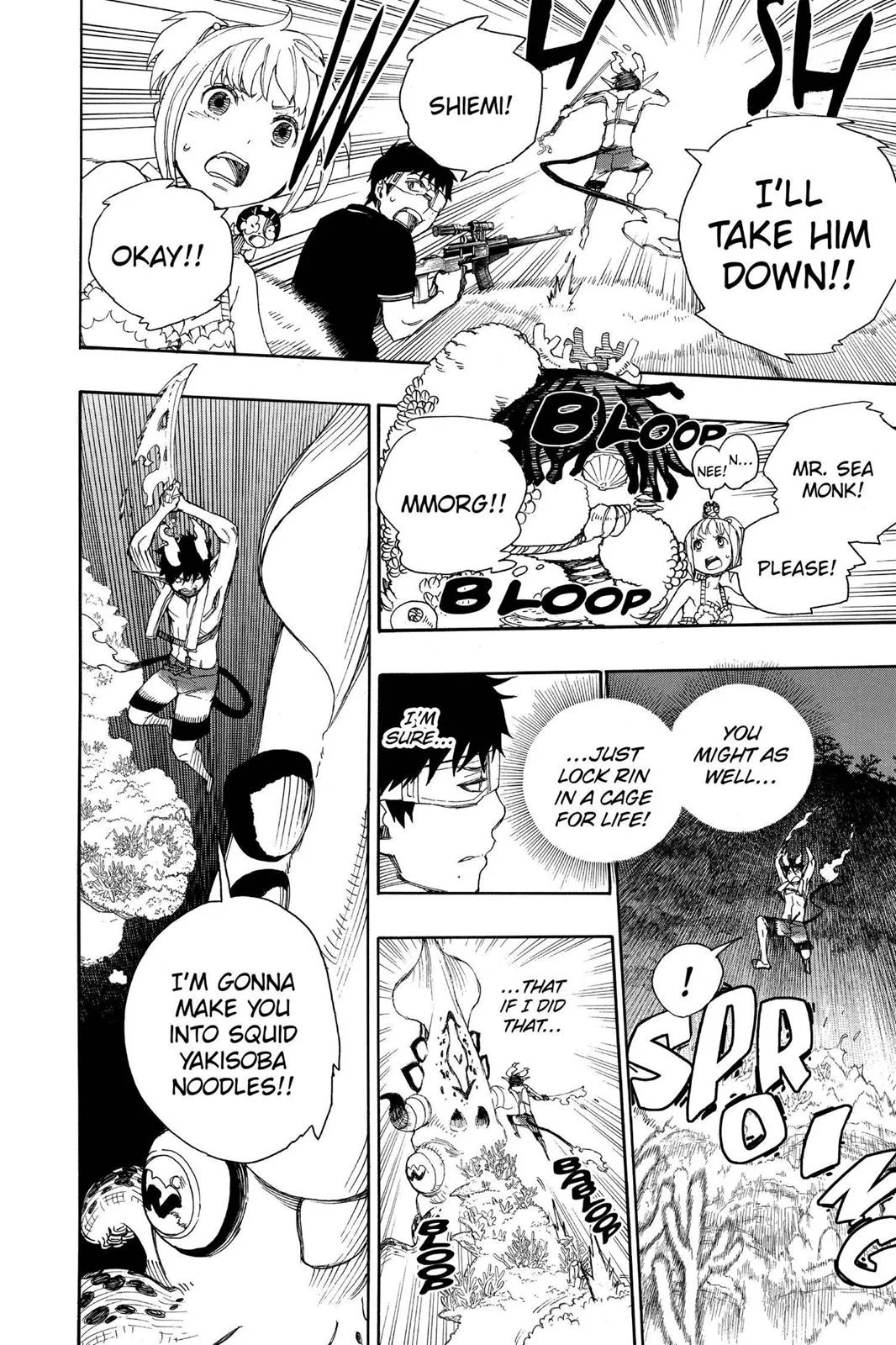 Blue Exorcist, chapter 37, page 25