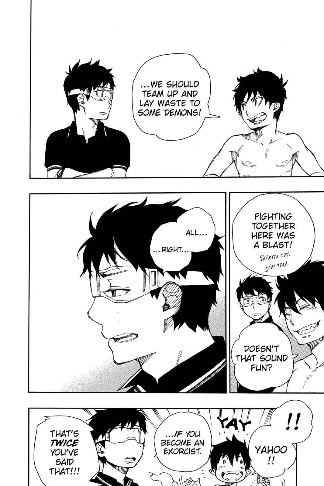Blue Exorcist, chapter 37, page 31