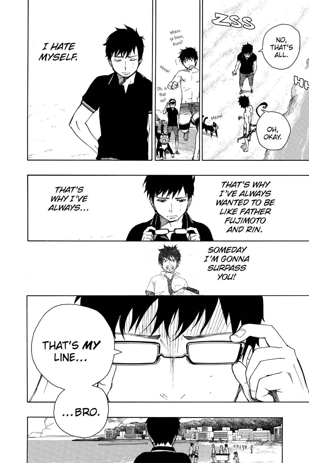 Blue Exorcist, chapter 37, page 33