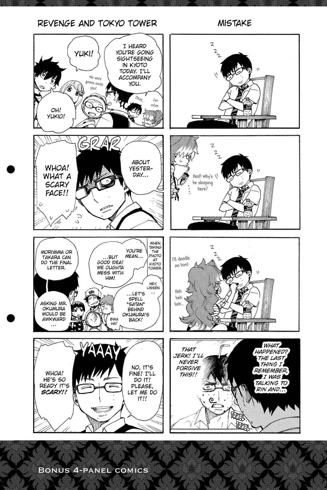 Blue Exorcist, chapter 37, page 38