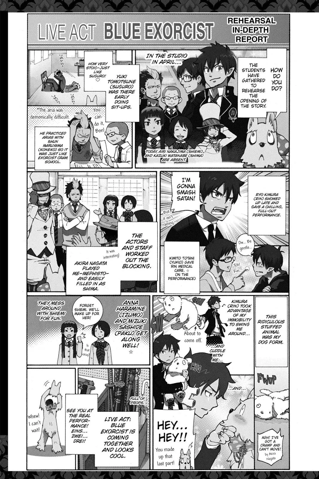 Blue Exorcist, chapter 37, page 45