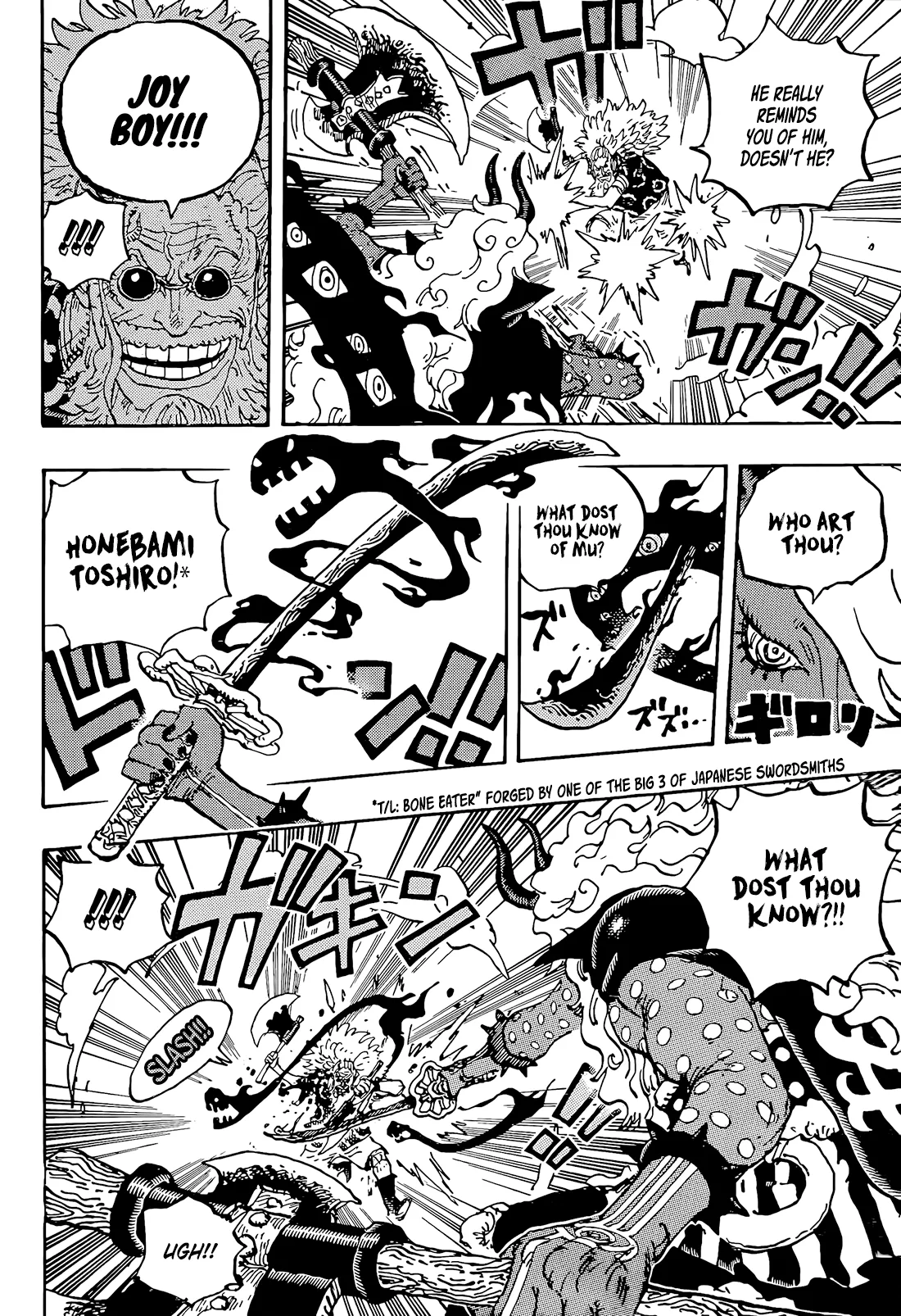 One Piece Manga, chapter 1190, page 8