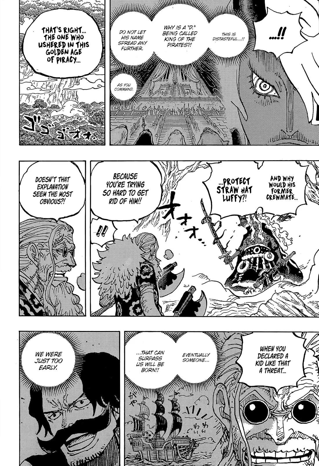 One Piece Manga, chapter 1190, page 10