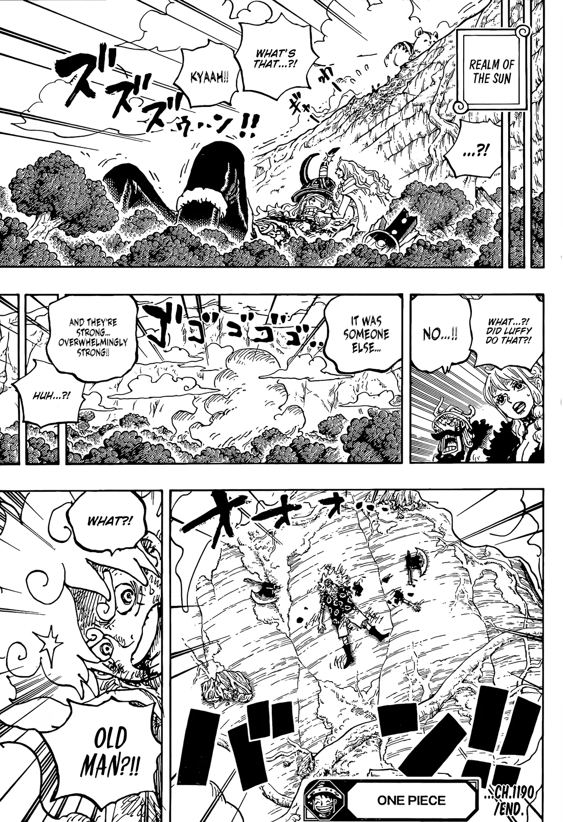 One Piece Manga, chapter 1190, page 15