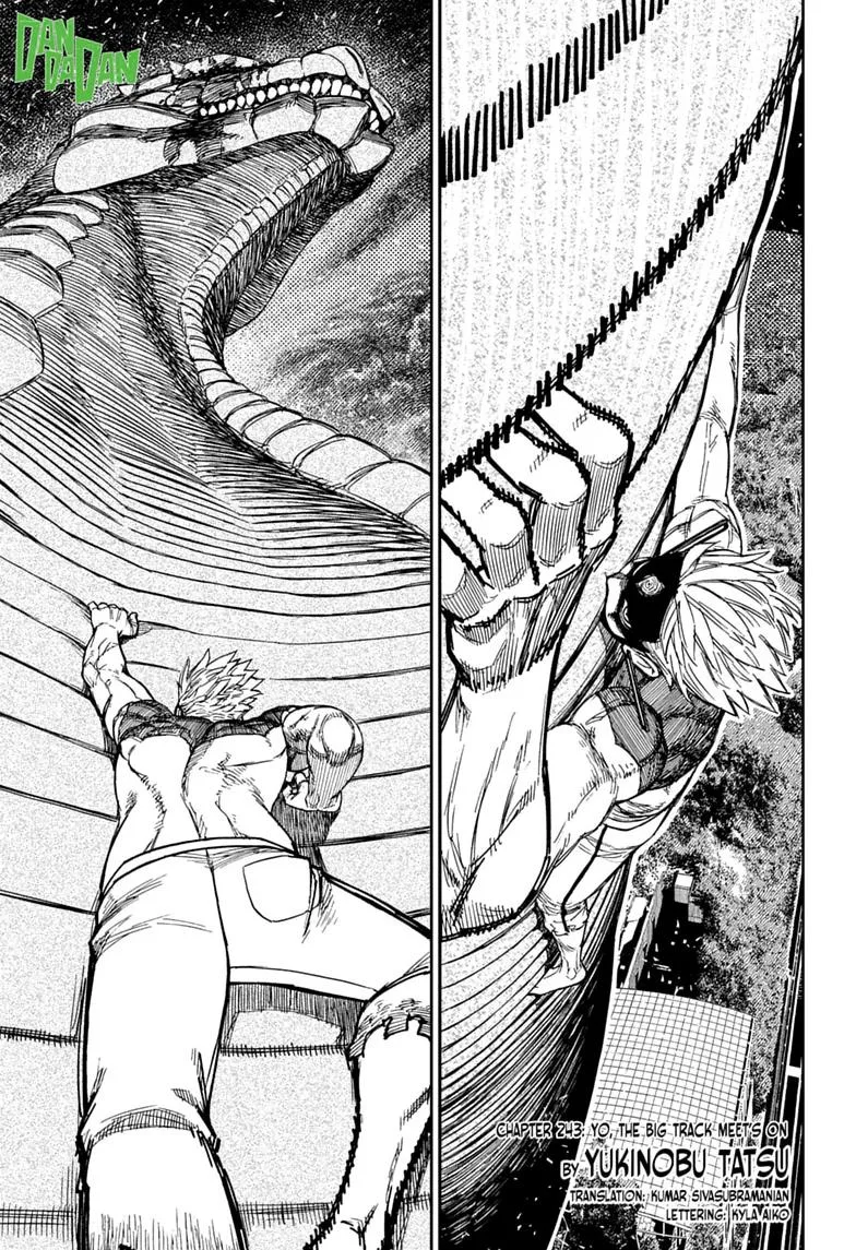 Dandadan Manga, chapter 243, page 1