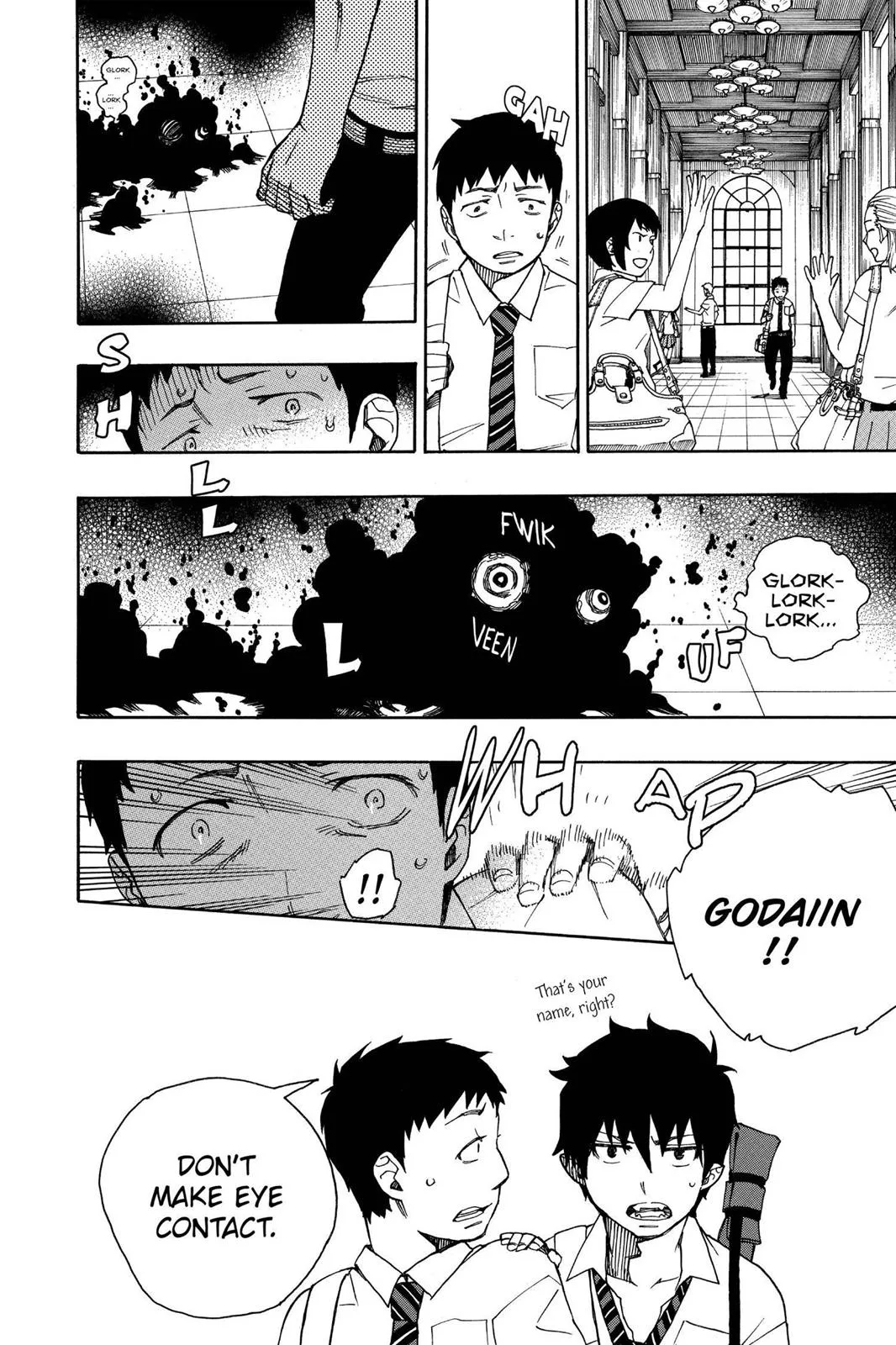 Blue Exorcist, chapter 38, page 15