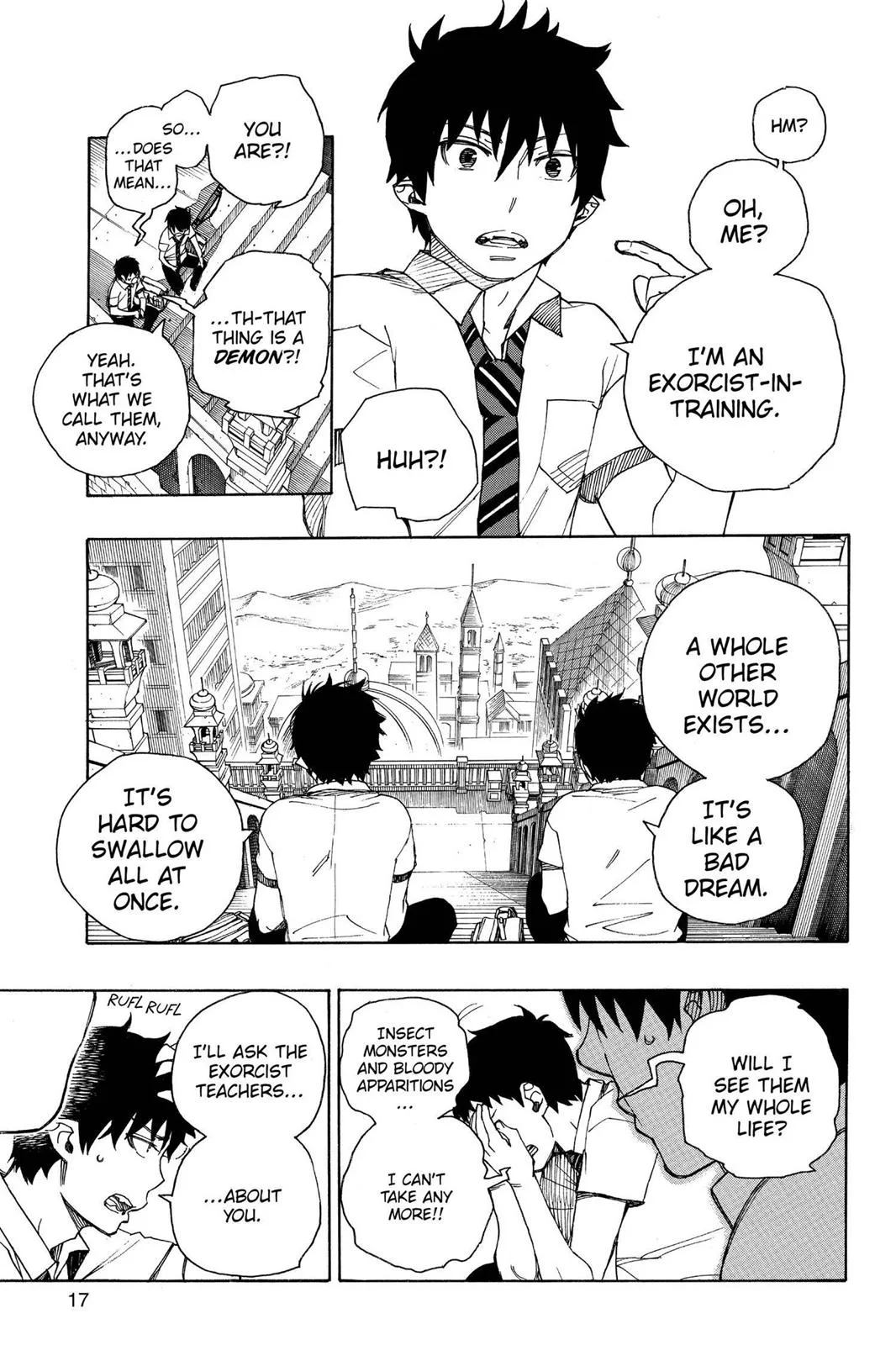 Blue Exorcist, chapter 38, page 18
