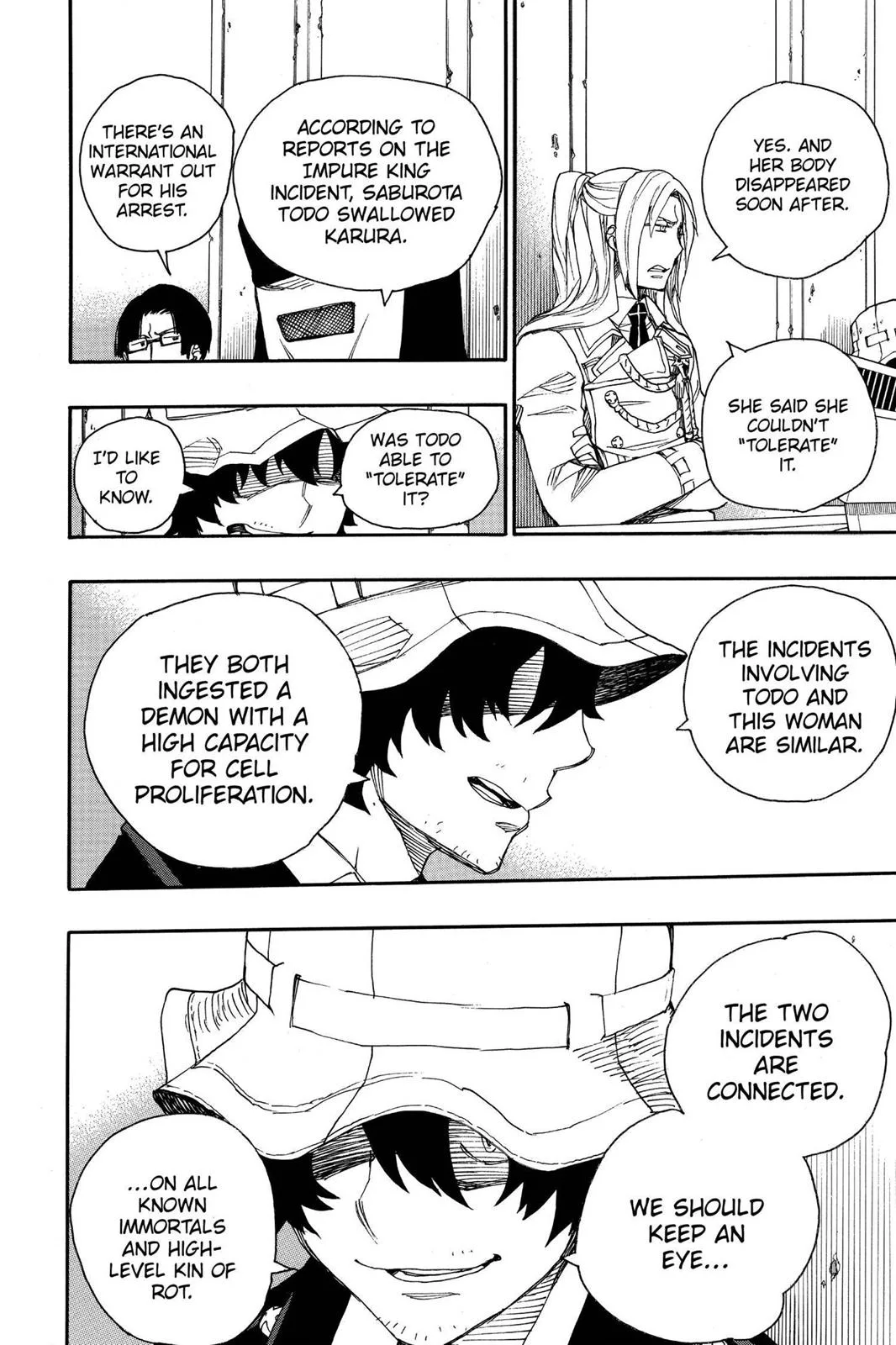 Blue Exorcist, chapter 38, page 35