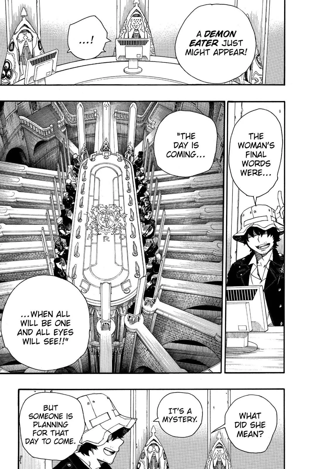 Blue Exorcist, chapter 38, page 36