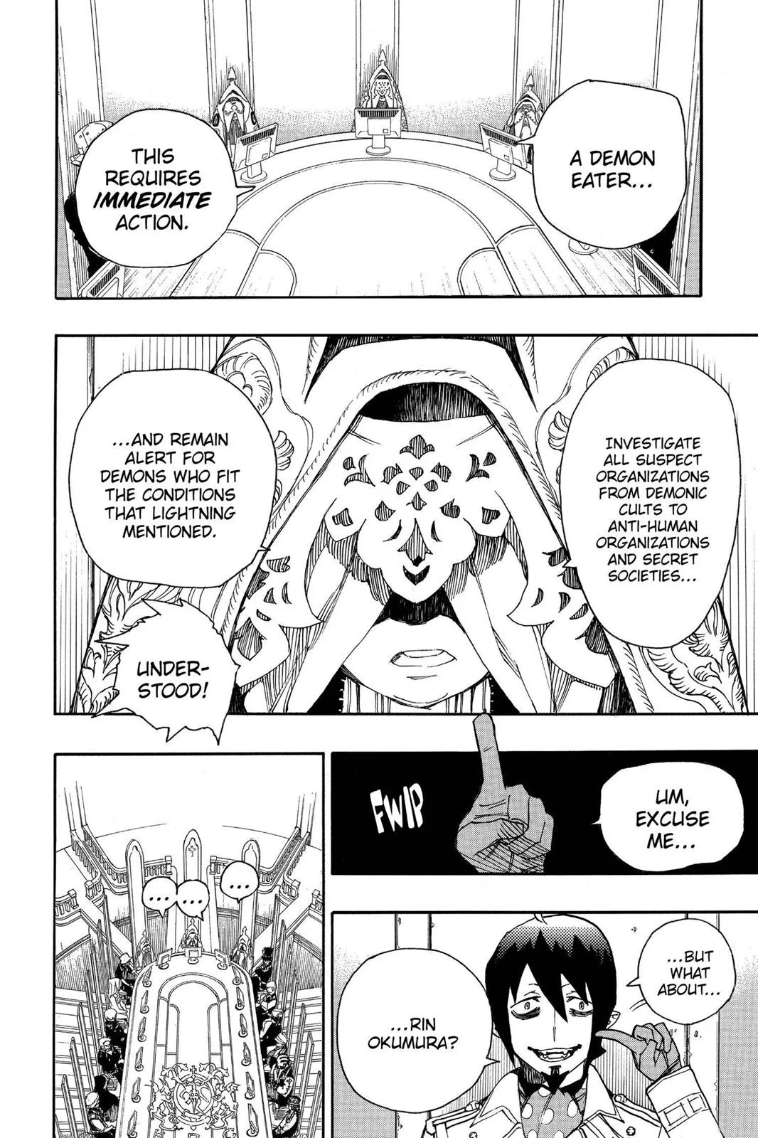 Blue Exorcist, chapter 38, page 37