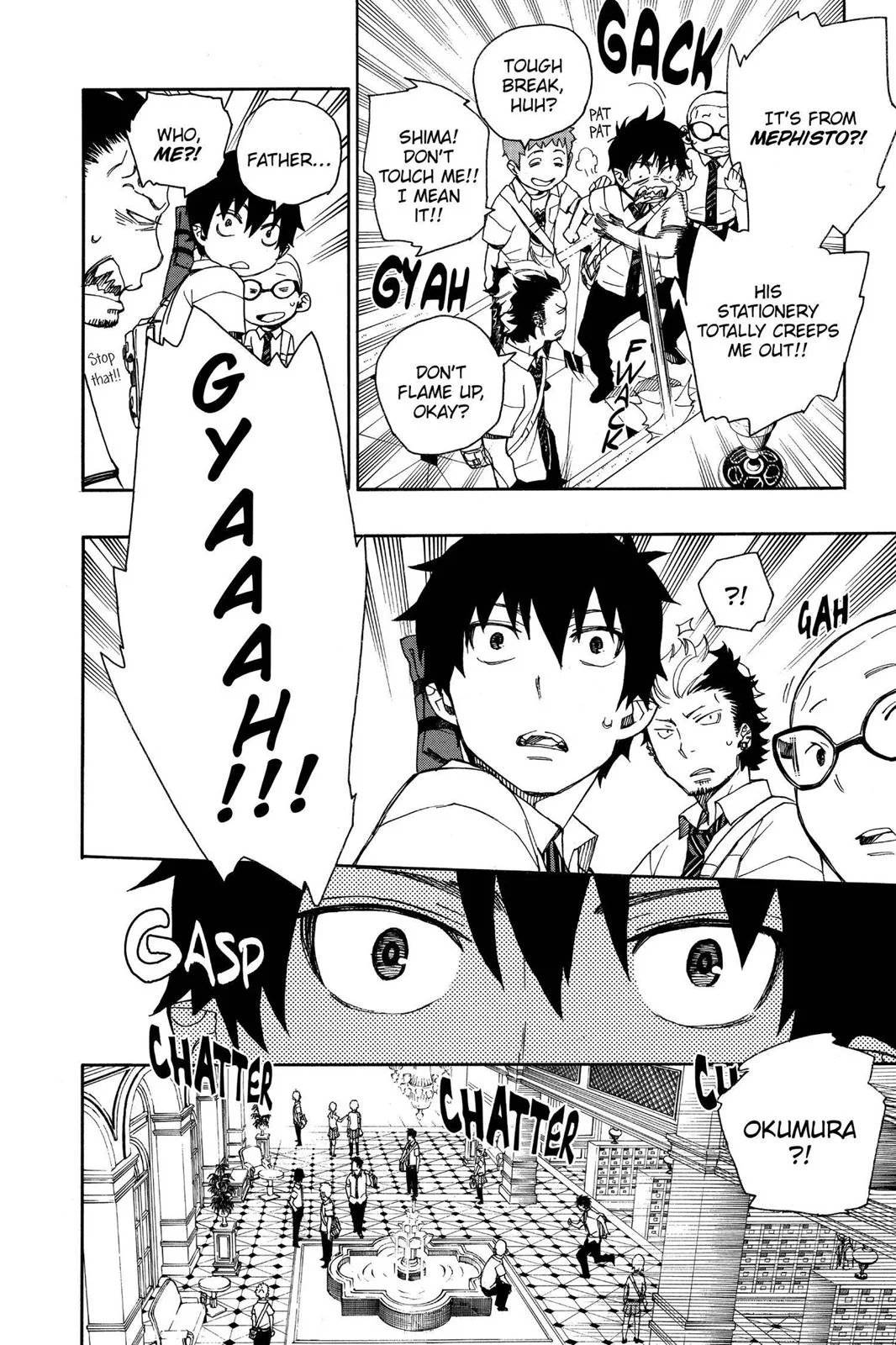 Blue Exorcist, chapter 38, page 43