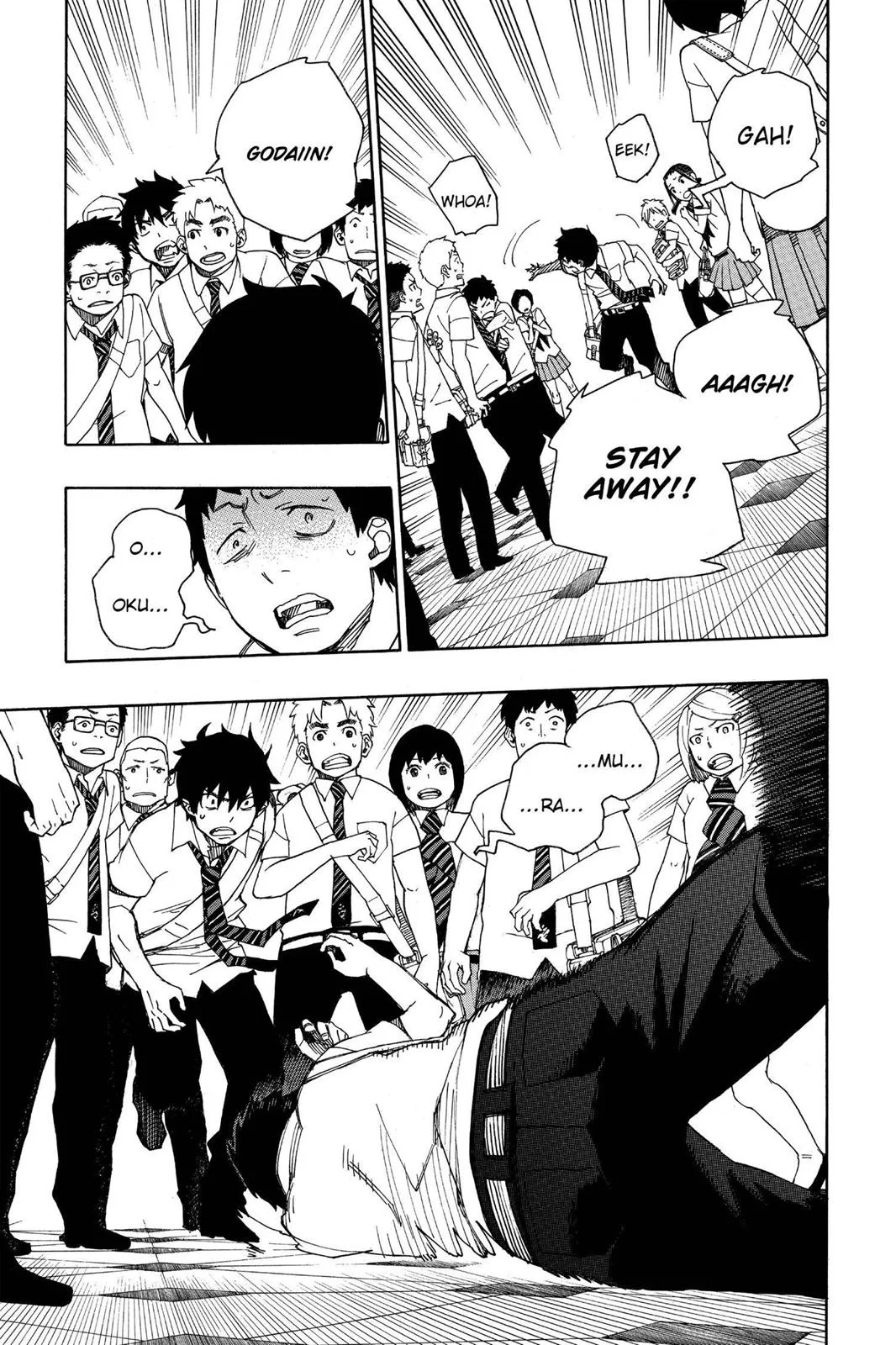 Blue Exorcist, chapter 38, page 44