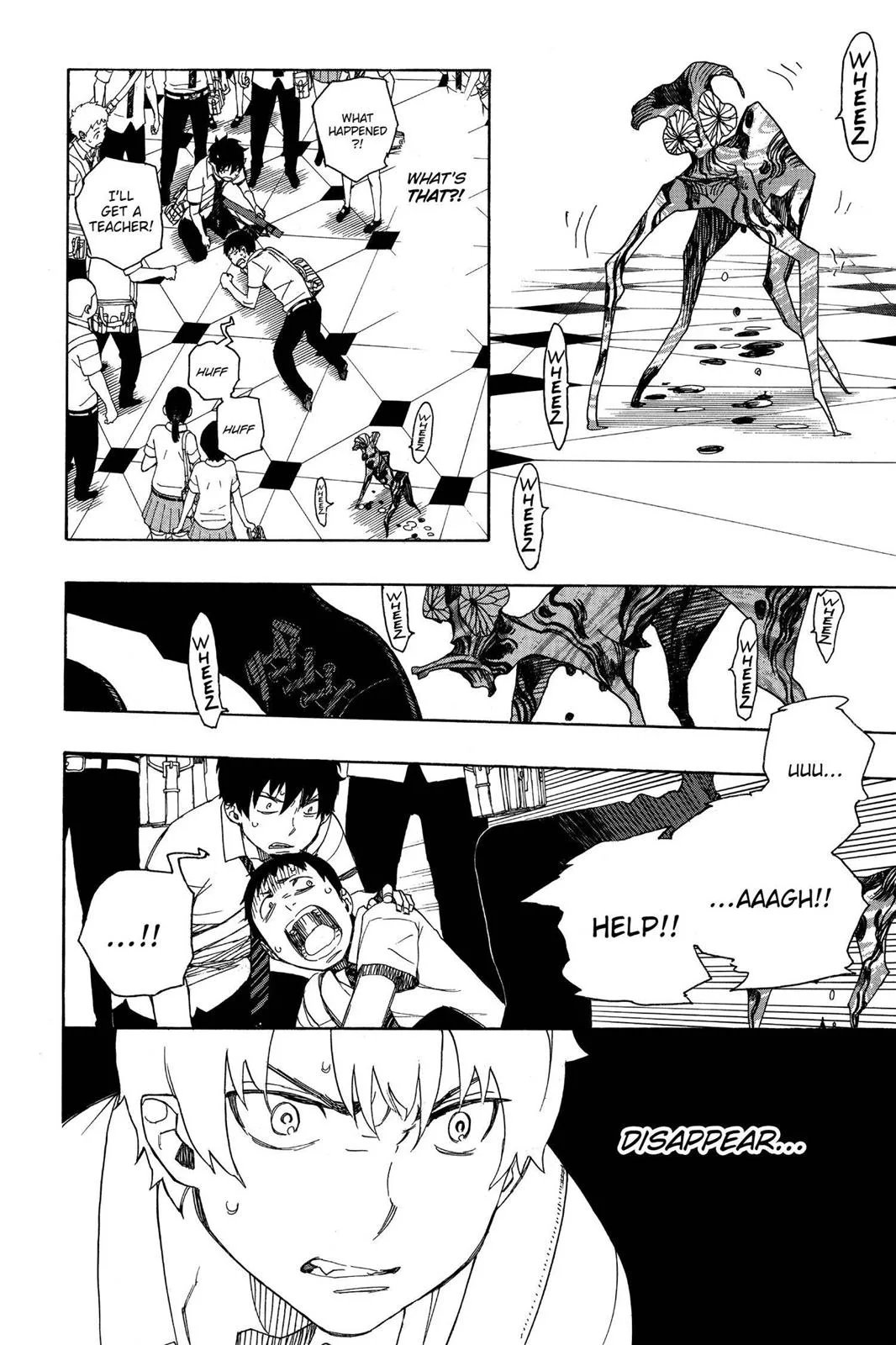 Blue Exorcist, chapter 39, page 4