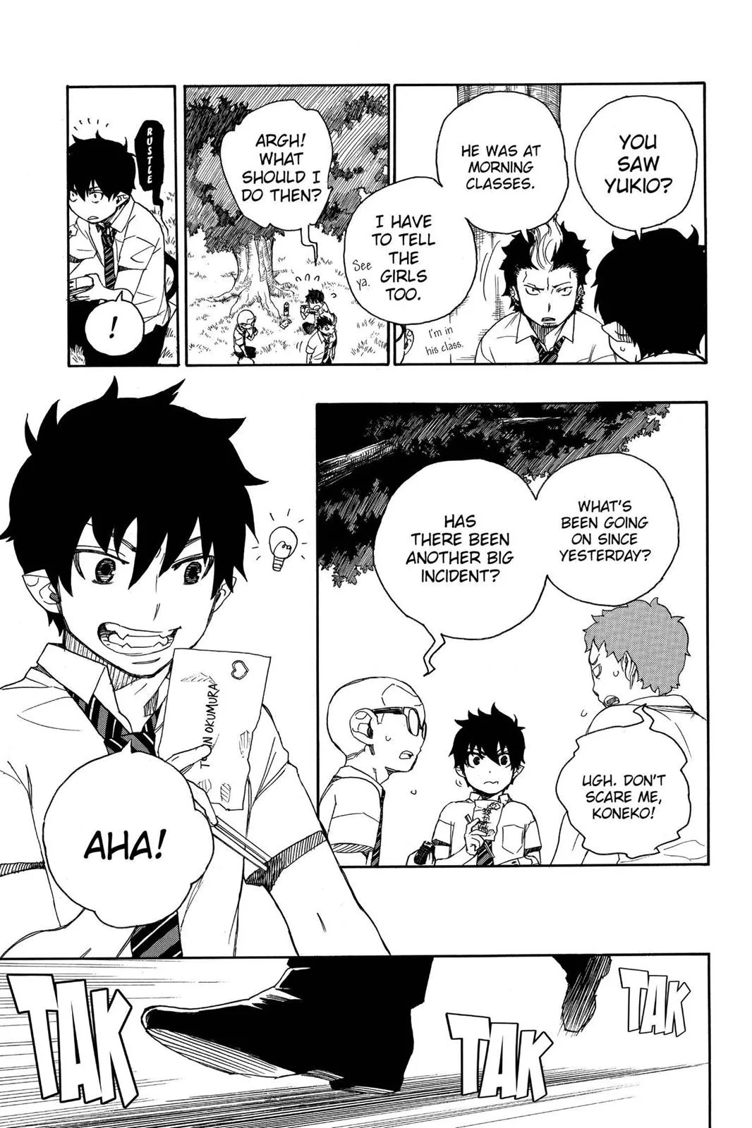 Blue Exorcist, chapter 39, page 11