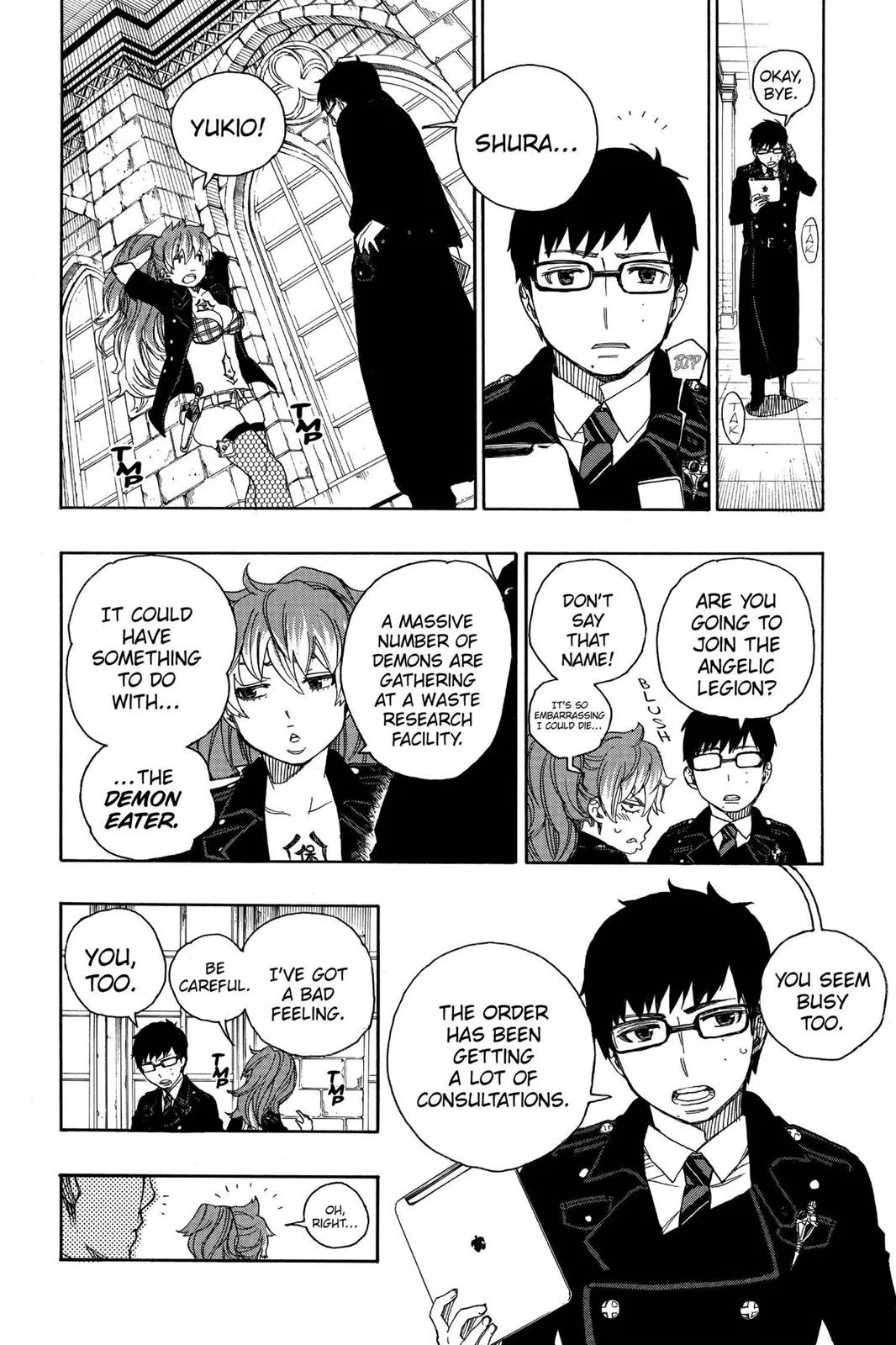 Blue Exorcist, chapter 39, page 12