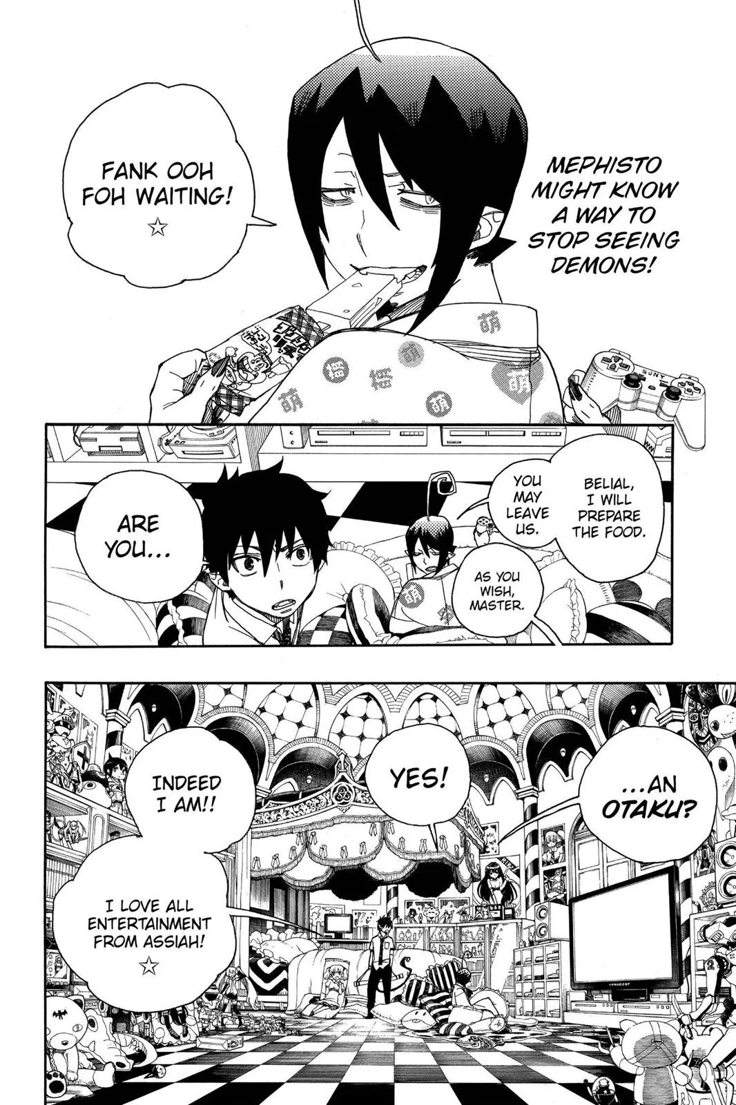 Blue Exorcist, chapter 39, page 14