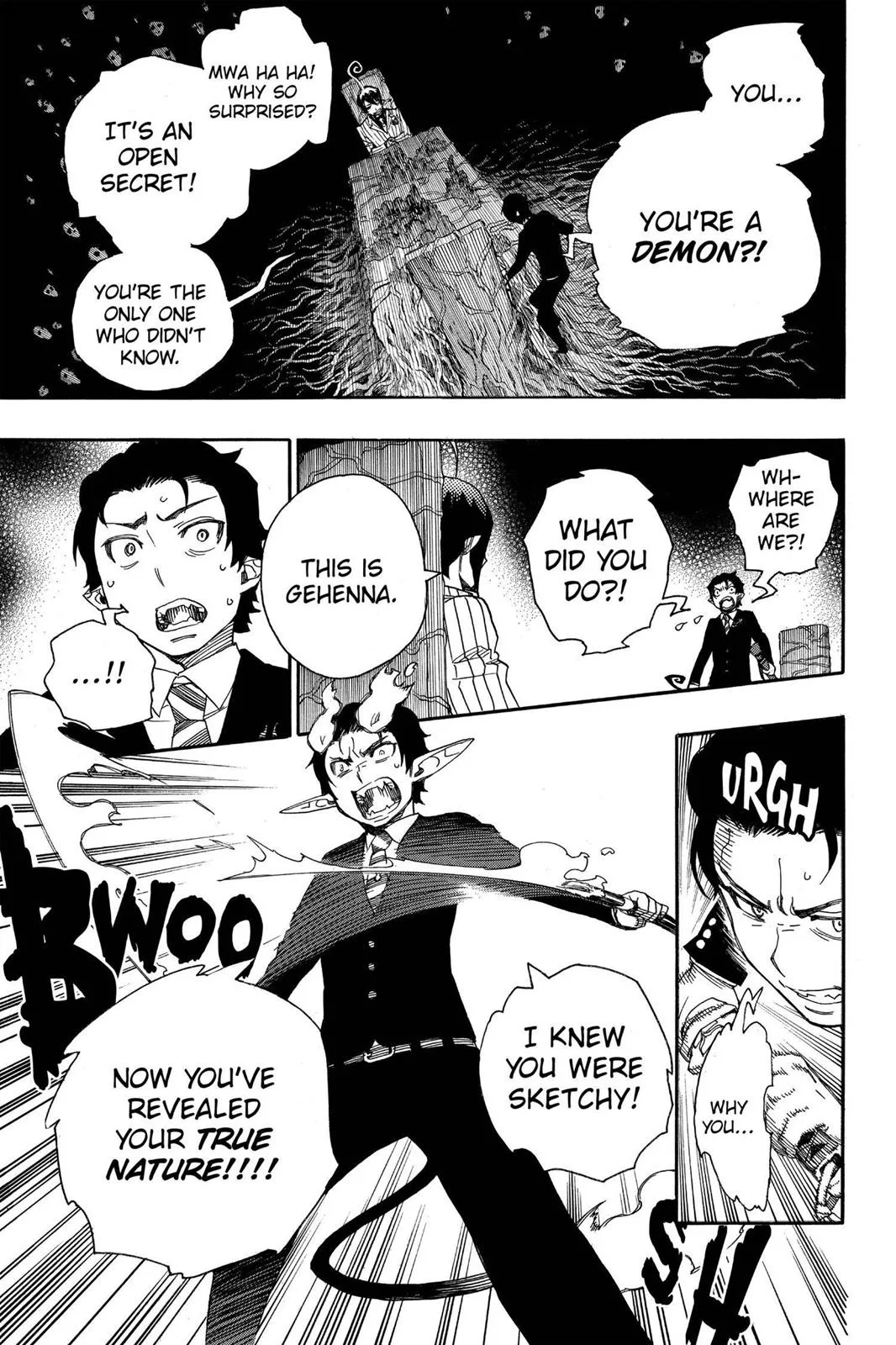 Blue Exorcist, chapter 39, page 19