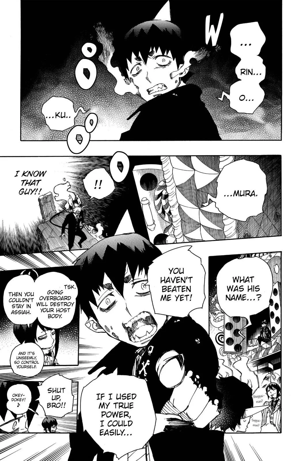 Blue Exorcist, chapter 39, page 25