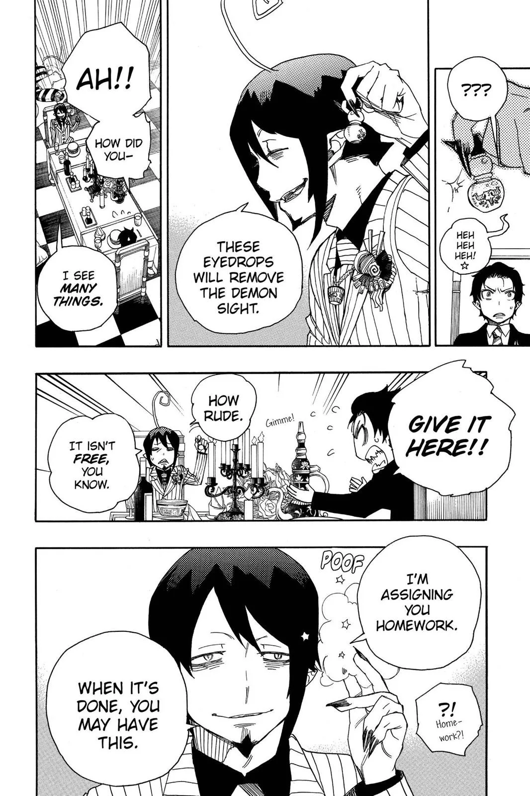 Blue Exorcist, chapter 39, page 32