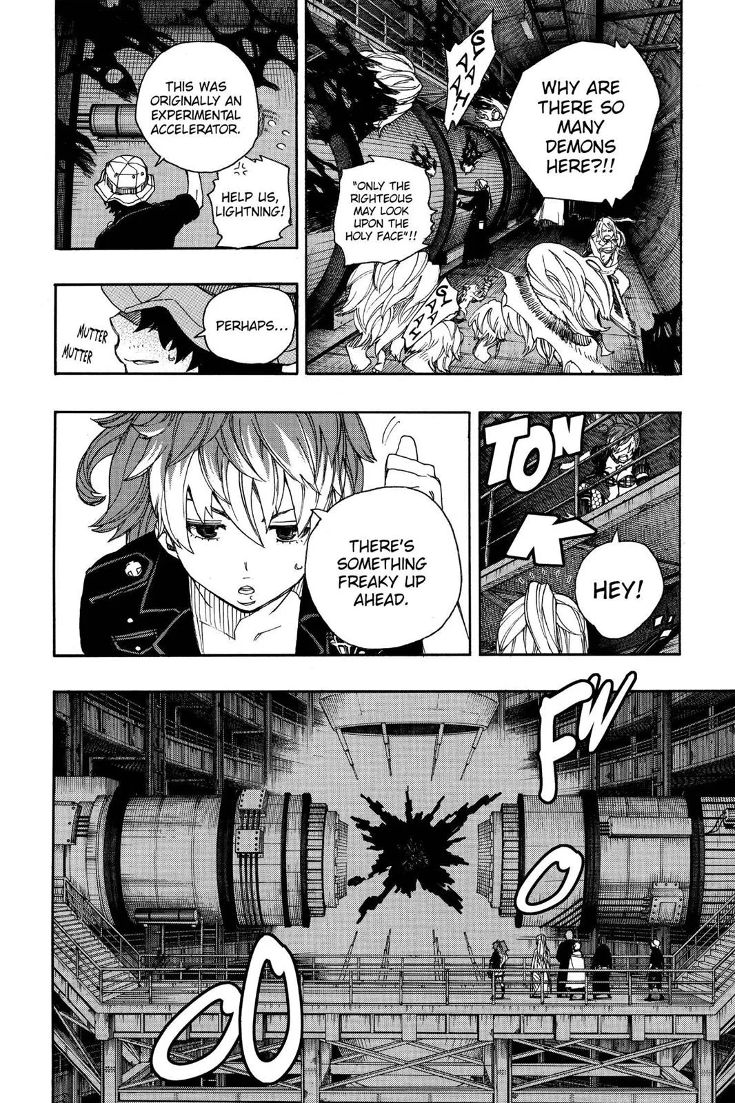 Blue Exorcist, chapter 39, page 34