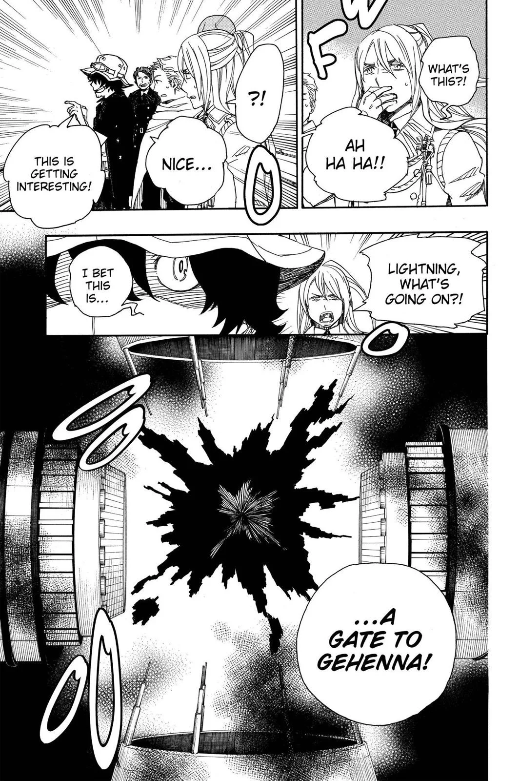 Blue Exorcist, chapter 39, page 35