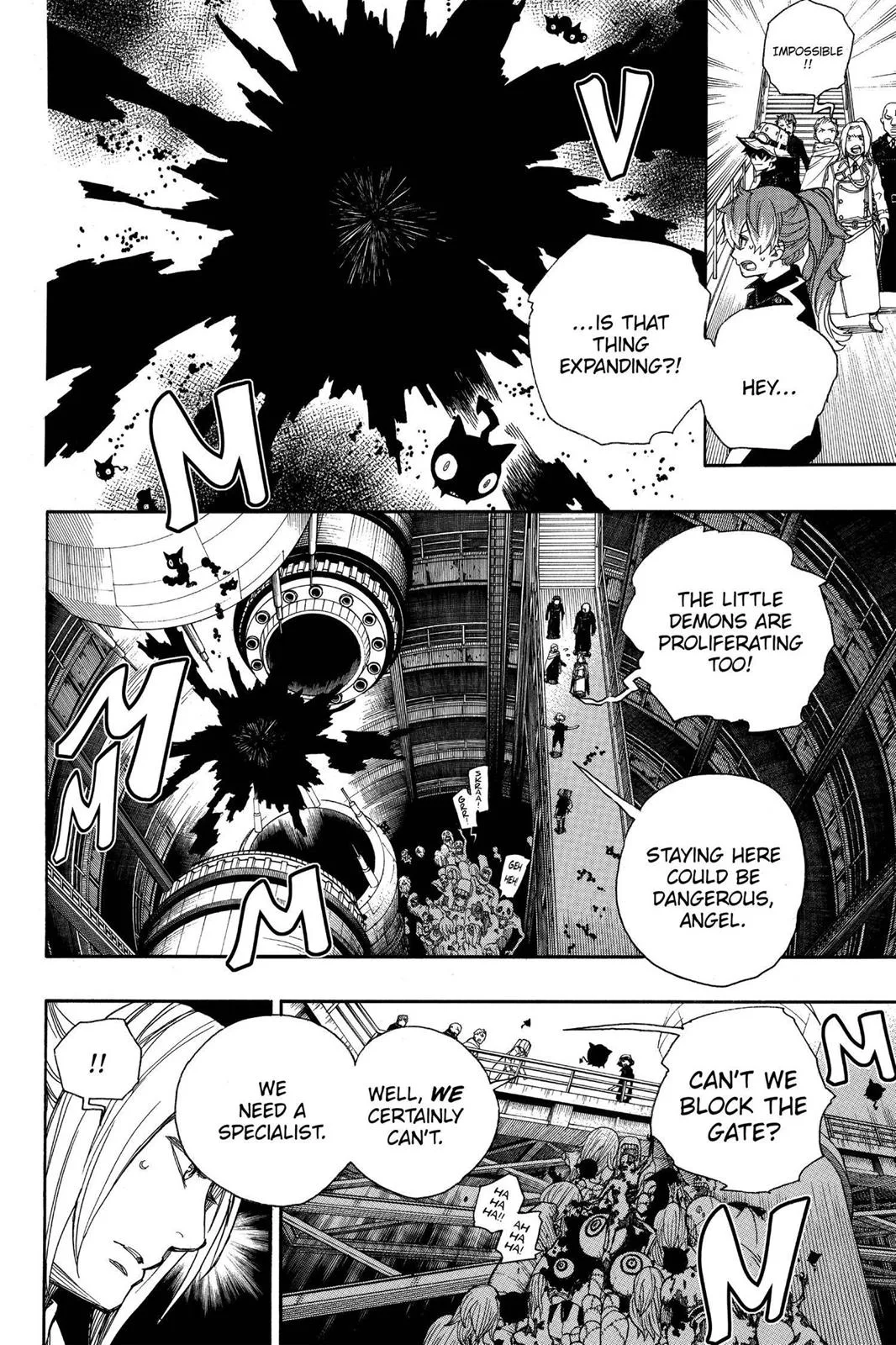 Blue Exorcist, chapter 40, page 2