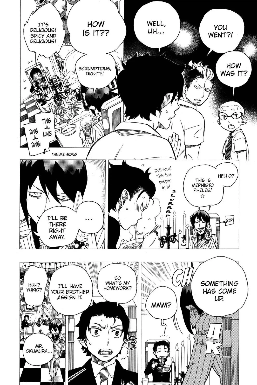 Blue Exorcist, chapter 40, page 8
