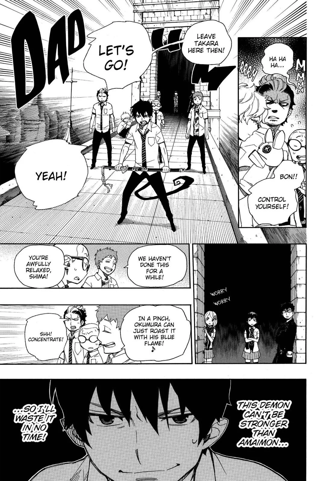 Blue Exorcist, chapter 40, page 15