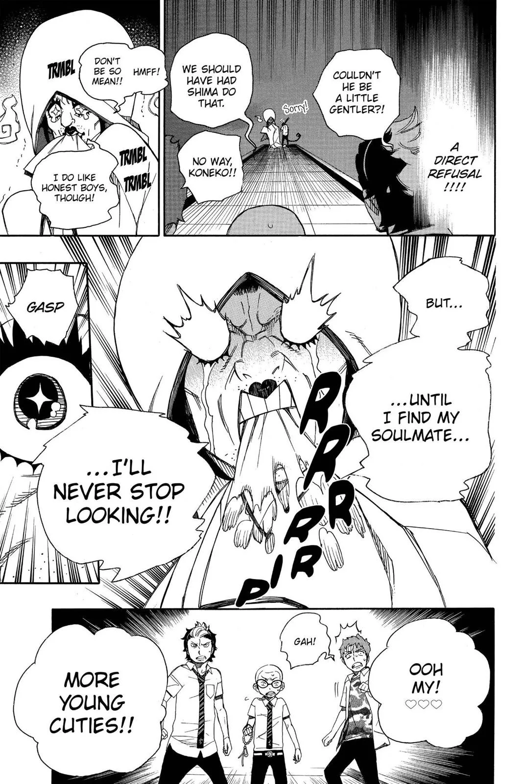 Blue Exorcist, chapter 40, page 19