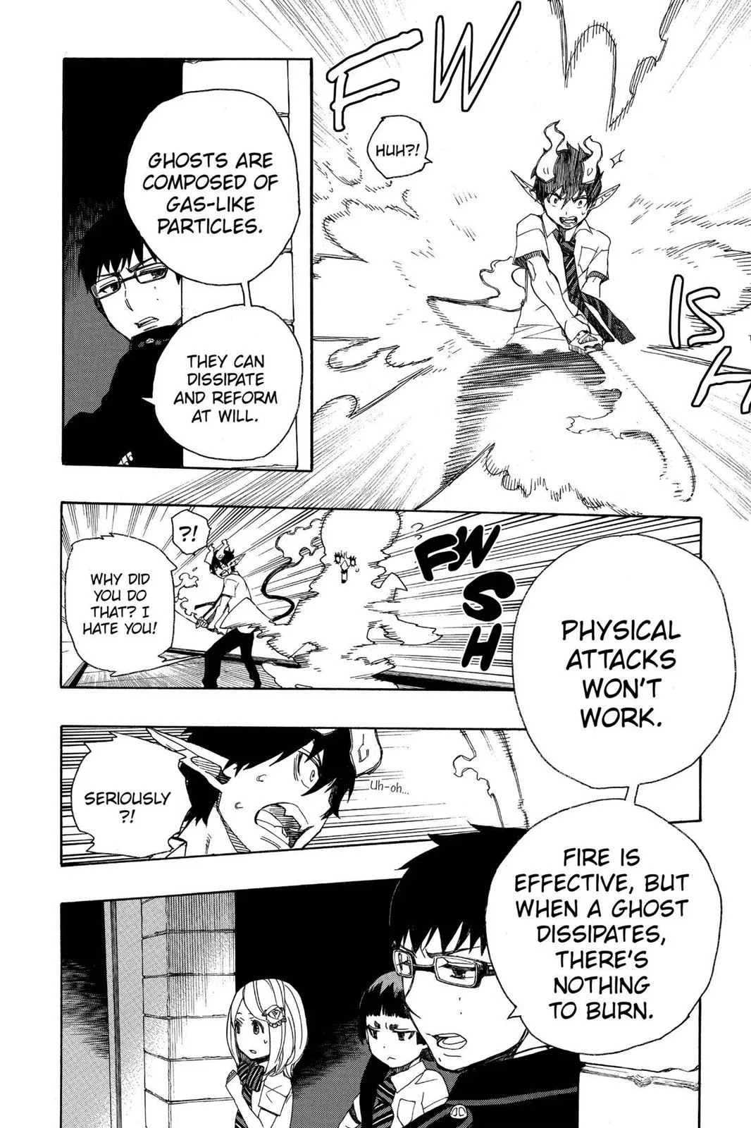 Blue Exorcist, chapter 40, page 22