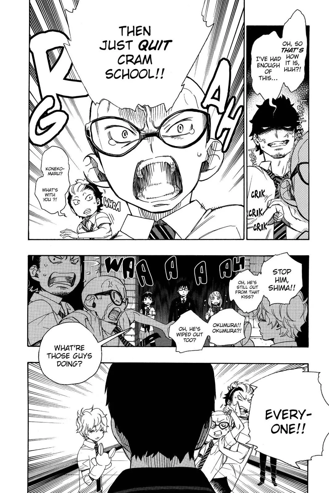 Blue Exorcist, chapter 40, page 32