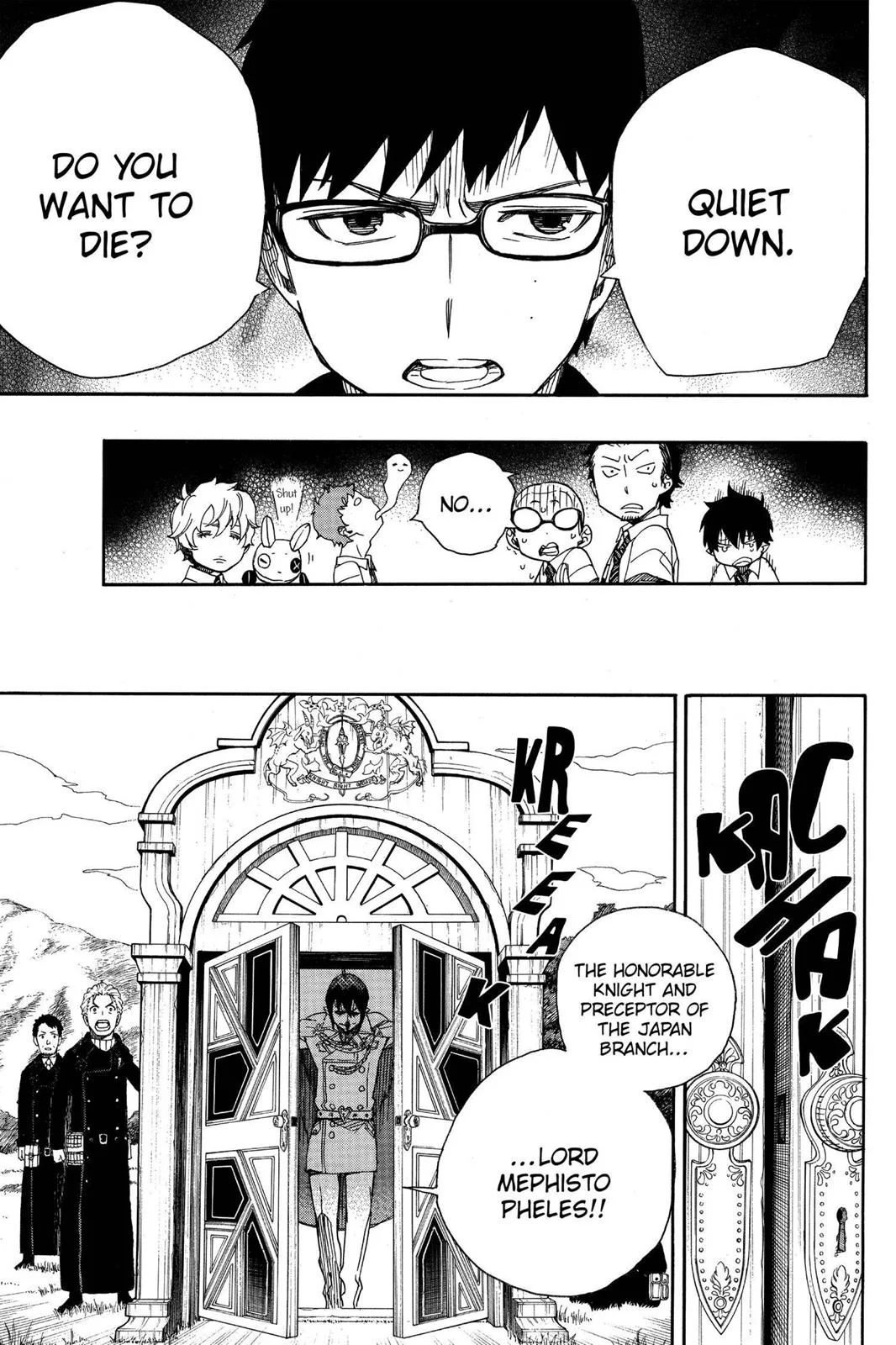 Blue Exorcist, chapter 40, page 33
