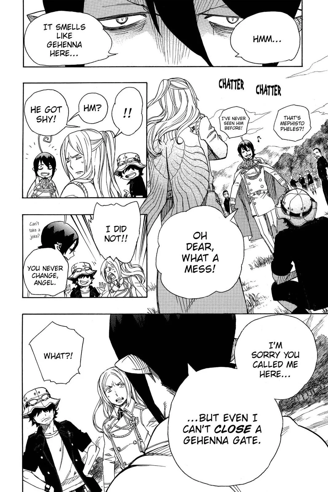 Blue Exorcist, chapter 40, page 34