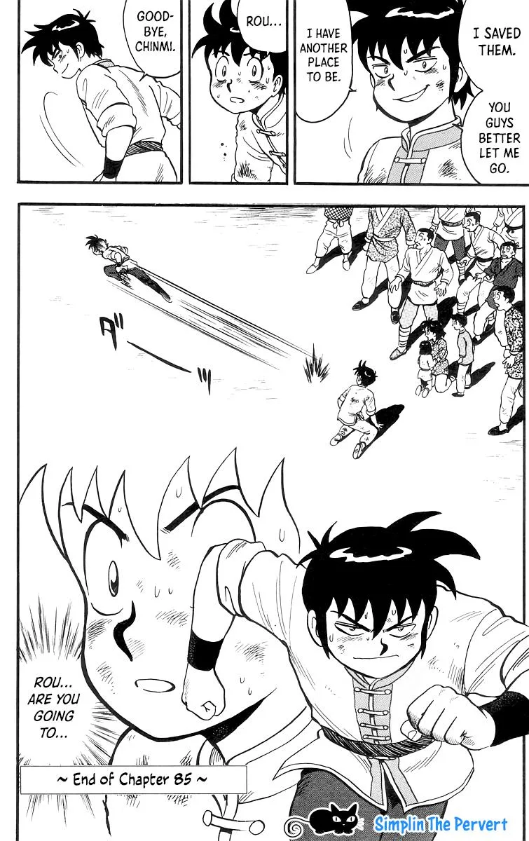 Tekken Chinmi, chapter 85, page 36