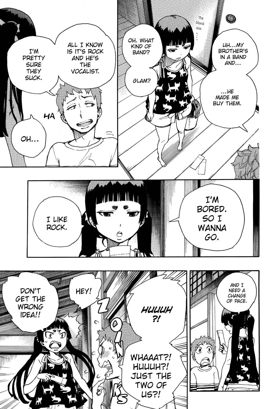Blue Exorcist, chapter 41.5, page 5