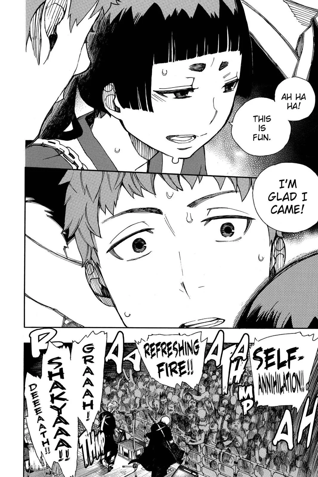 Blue Exorcist, chapter 41.5, page 10